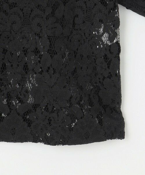 L size ONWARD(大きいサイズ) / エルサイズオンワード シャツ・ブラウス | 【SLOW/一部店舗限定】好評につき追加生産！モチーフレース シャツ | 詳細15
