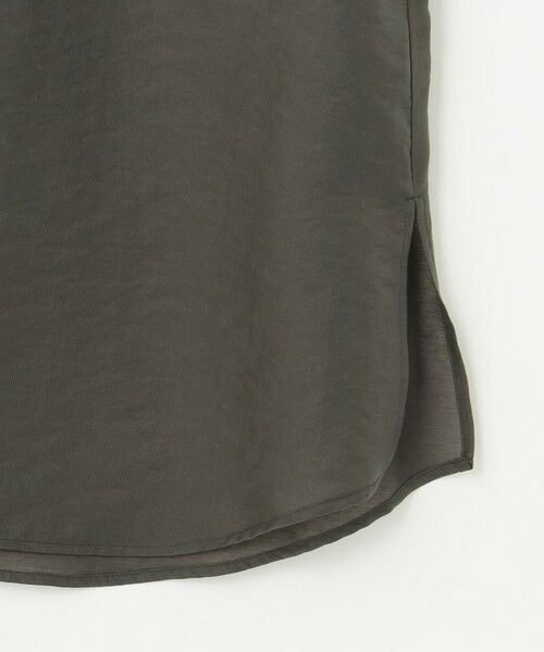 L size ONWARD(大きいサイズ) / エルサイズオンワード シャツ・ブラウス | 【SLOW/一部店舗限定】ブライトヴィンテージクロス ノースリーブ ブラウス | 詳細11