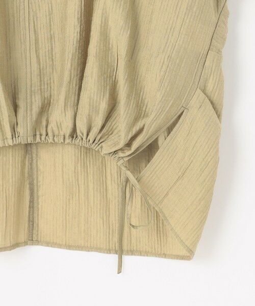 L size ONWARD(大きいサイズ) / エルサイズオンワード シャツ・ブラウス | 【SLOW/一部店舗限定】ナチュラルピケワッシャー ブラウス | 詳細10