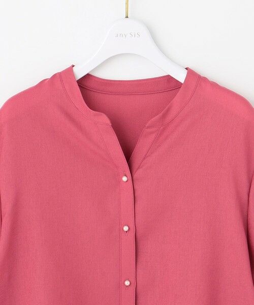 L size ONWARD(大きいサイズ) / エルサイズオンワード シャツ・ブラウス | 【接触冷感・UVカット・速乾】スムージーポリエステル 2WAY ブラウス | 詳細7