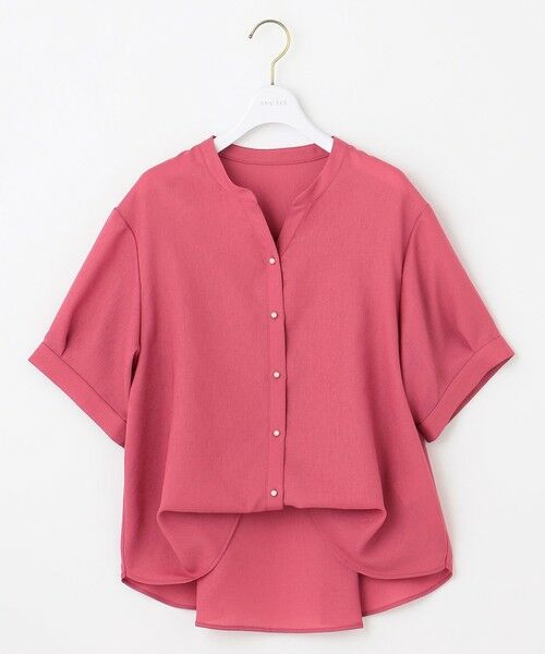 L size ONWARD(大きいサイズ) / エルサイズオンワード シャツ・ブラウス | 【接触冷感・UVカット・速乾】スムージーポリエステル 2WAY ブラウス | 詳細12