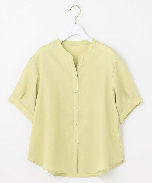 L size ONWARD(大きいサイズ) / エルサイズオンワード シャツ・ブラウス | 【接触冷感・UVカット・速乾】スムージーポリエステル 2WAY ブラウス | 詳細27