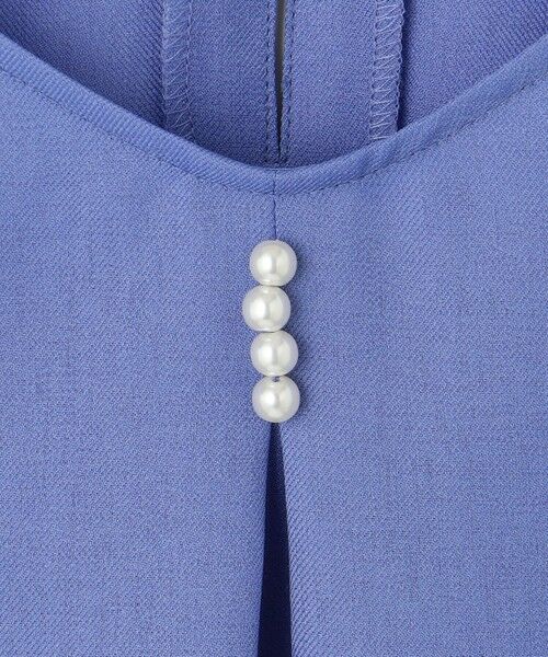 L size ONWARD(大きいサイズ) / エルサイズオンワード シャツ・ブラウス | 【接触冷感・UVカット・速乾】スムージーポリエステル フレアスリーブ ブラウス | 詳細12