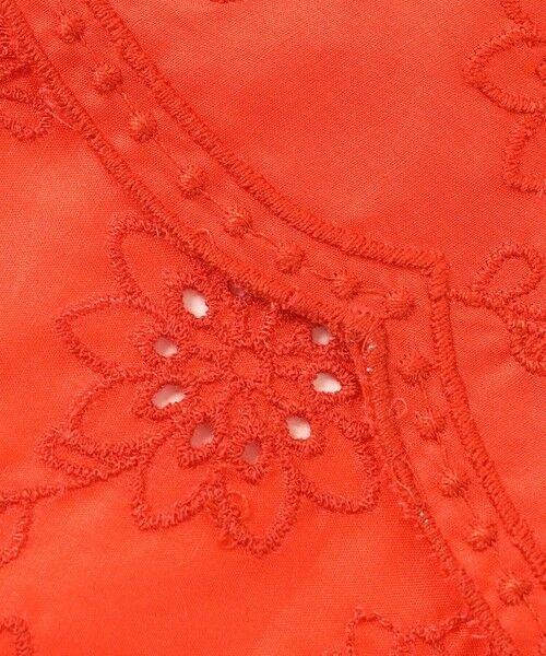 L size ONWARD(大きいサイズ) / エルサイズオンワード シャツ・ブラウス | 【カタログ掲載・接触冷感・洗える】エンブロイダリーローンシャツ ブラウス | 詳細12