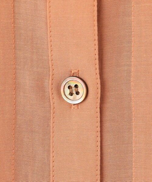 L size ONWARD(大きいサイズ) / エルサイズオンワード シャツ・ブラウス | 【接触冷感/速乾性/洗える】エアリーブライトローン タック ブラウス | 詳細6
