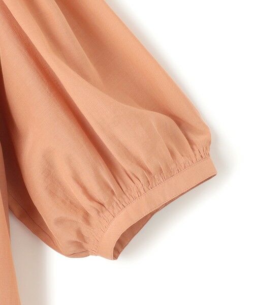 L size ONWARD(大きいサイズ) / エルサイズオンワード シャツ・ブラウス | 【接触冷感/速乾性/洗える】エアリーブライトローン タック ブラウス | 詳細7