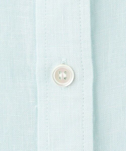 L size ONWARD(大きいサイズ) / エルサイズオンワード シャツ・ブラウス | 【Oggi7月号掲載/洗える】LIBECOリネン クロップド デザイン シャツ | 詳細17