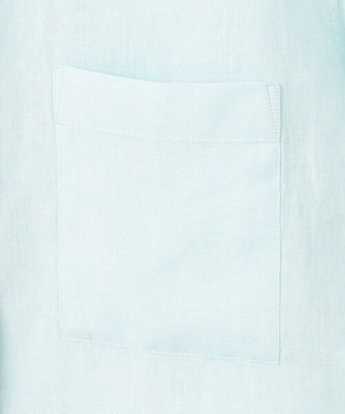 L size ONWARD(大きいサイズ) / エルサイズオンワード シャツ・ブラウス | 【Oggi7月号掲載/洗える】LIBECOリネン クロップド デザイン シャツ | 詳細18