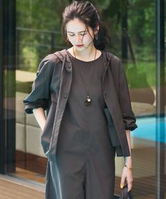 L size ONWARD(大きいサイズ) / エルサイズオンワード ブルゾン | 【SLOW/一部店舗限定】UVカット/撥水/接触冷感 ナイロンタスランタフタ ライトブルゾン