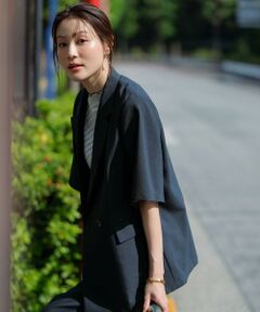 HELIOPOLE（エリオポール）の「DUNGAREES LINEN TAILORED JACKET