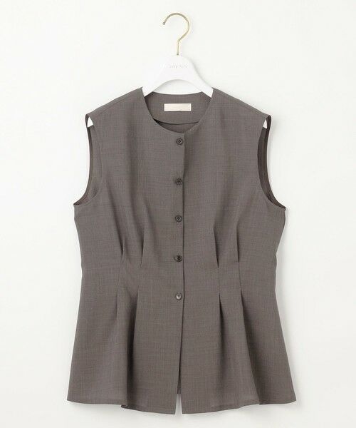 L size ONWARD(大きいサイズ) / エルサイズオンワード ベスト | 【WEB・一部店舗限定】スイートクール ジレブラウス | 詳細13