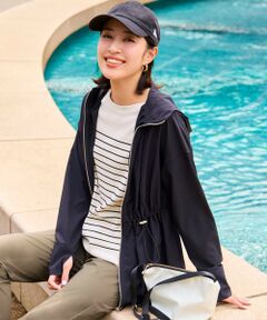 L size ONWARD(大きいサイズ) / エルサイズオンワード パーカー | 【撥水・UVカット・洗える】ラッシュガードシリーズ パーカー