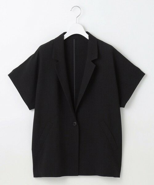 L size ONWARD(大きいサイズ) / エルサイズオンワード テーラードジャケット | 【カタログ掲載・セットアップ対応・接触冷感・UVカット・洗える】ライトリネンライクショートスリーブ ジャケット | 詳細19