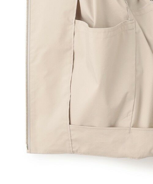 L size ONWARD(大きいサイズ) / エルサイズオンワード ブルゾン | 【撥水性/接触冷感】ストレッチライトタイプライター コンパクトブルゾン | 詳細12