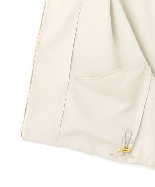 L size ONWARD(大きいサイズ) / エルサイズオンワード ブルゾン | 【一部店舗限定/吸水速乾/UVカット/接触冷感】ストレッチジョーゼット フレンチスリーブ ブルゾン | 詳細11