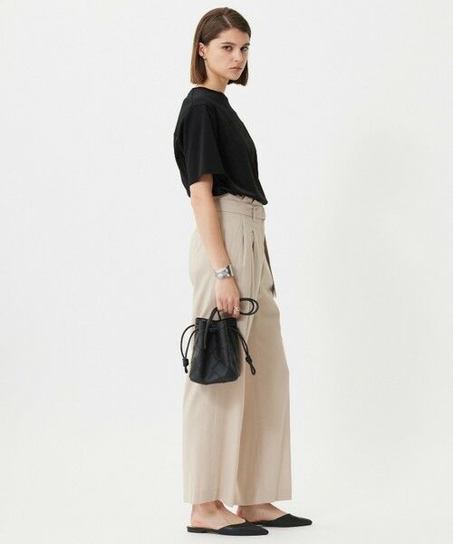 L size ONWARD(大きいサイズ) / エルサイズオンワード カットソー | 【接触冷感・UVケア・洗える】シルケットスムースコンビ Tブラウスカットソー | 詳細16