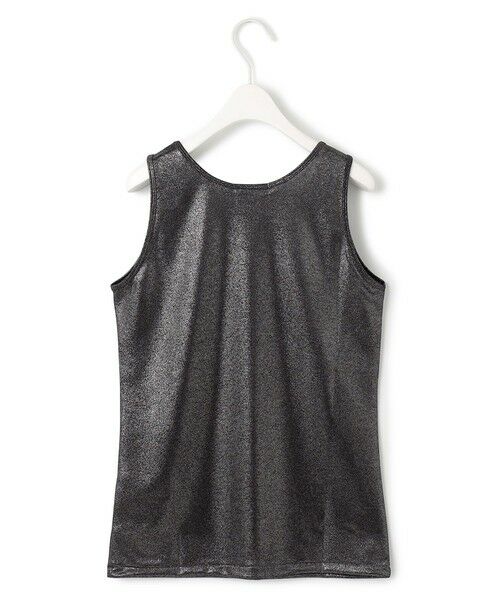 L size ONWARD(大きいサイズ) / エルサイズオンワード タンクトップ | 【洗える】シャイニータンクトップ カットソー | 詳細5