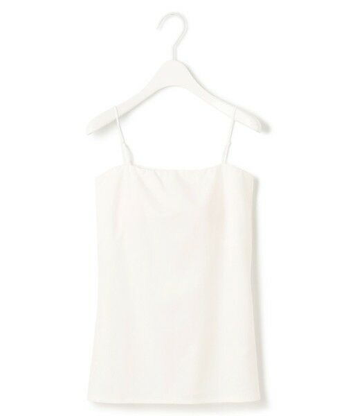 L size ONWARD(大きいサイズ) / エルサイズオンワード キャミソール・チューブトップ | 【接触冷感・UVケア・速乾・洗える】カップ付きサテンキャミソール | 詳細7