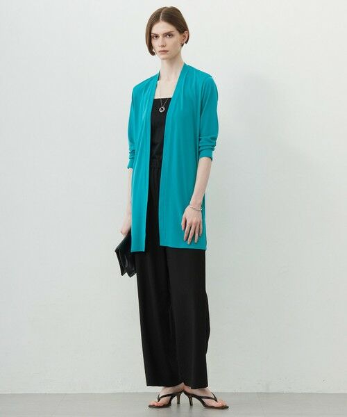 L size ONWARD(大きいサイズ) / エルサイズオンワード キャミソール・チューブトップ | 【接触冷感・UVケア・速乾・洗える】カップ付きサテンキャミソール | 詳細12