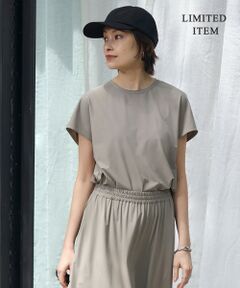 L size ONWARD(大きいサイズ) / エルサイズオンワード カットソー | 【WEB限定・接触冷感・UVカット・速乾】マットスキューバ 半袖プルオーバー