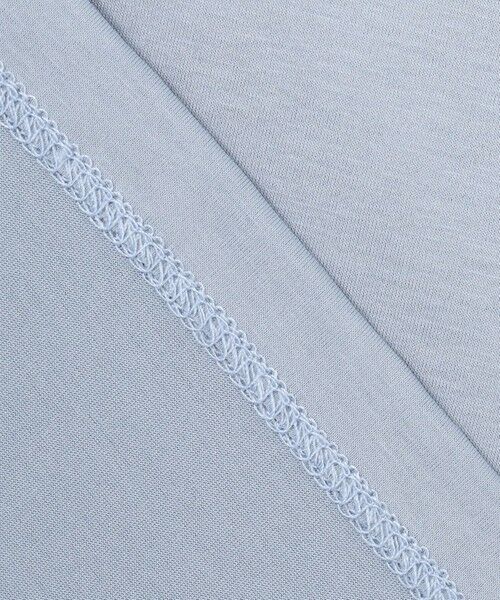 L size ONWARD(大きいサイズ) / エルサイズオンワード カットソー | 【洗える・接触冷感】プレーティングジャージー ケープ風 カットソー | 詳細18