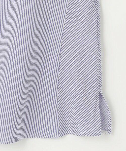 L size ONWARD(大きいサイズ) / エルサイズオンワード カットソー | 【洗える・抗菌防臭・吸水速乾】サッカージャージー フレンチスリーブ カットソー | 詳細18