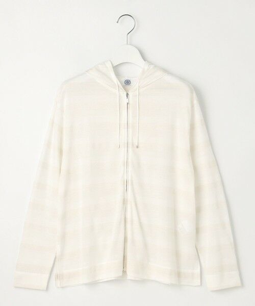 L size ONWARD(大きいサイズ) / エルサイズオンワード パーカー | 【洗える】シアーライトパーカー | 詳細4