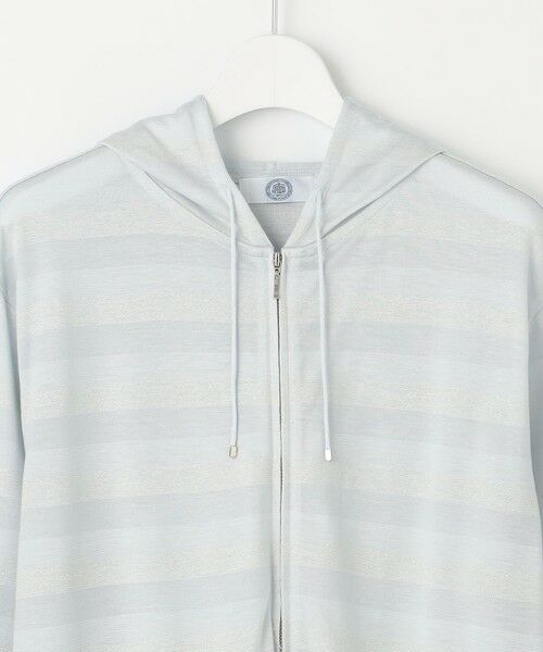 L size ONWARD(大きいサイズ) / エルサイズオンワード パーカー | 【洗える】シアーライトパーカー | 詳細10