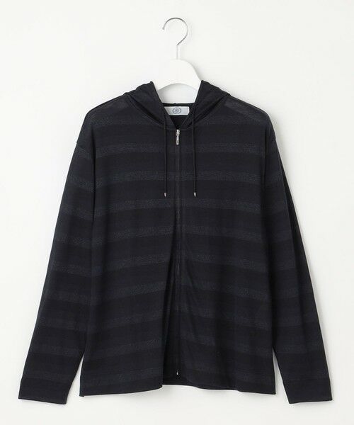 L size ONWARD(大きいサイズ) / エルサイズオンワード パーカー | 【洗える】シアーライトパーカー | 詳細16