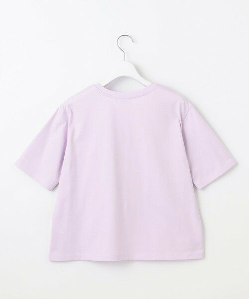 L size ONWARD(大きいサイズ) / エルサイズオンワード カットソー | 【洗える】ロゴ Tシャツ | 詳細12