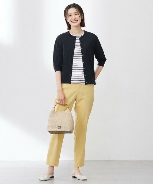 L size ONWARD(大きいサイズ) / エルサイズオンワード カットソー | 【洗える】ロゴ Tシャツ | 詳細19