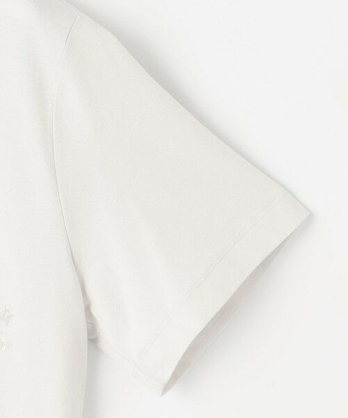 L size ONWARD(大きいサイズ) / エルサイズオンワード カットソー | 【洗える】スパンコール Ｔシャツ | 詳細11