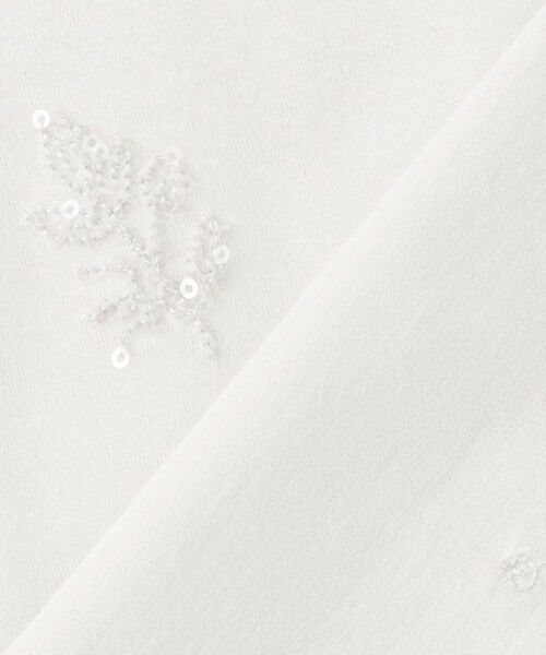 L size ONWARD(大きいサイズ) / エルサイズオンワード カットソー | 【洗える】スパンコール Ｔシャツ | 詳細14