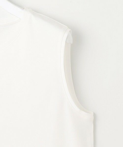 L size ONWARD(大きいサイズ) / エルサイズオンワード カットソー | 【洗える】ノースリーブスムースジャージー フレア カットソー | 詳細19