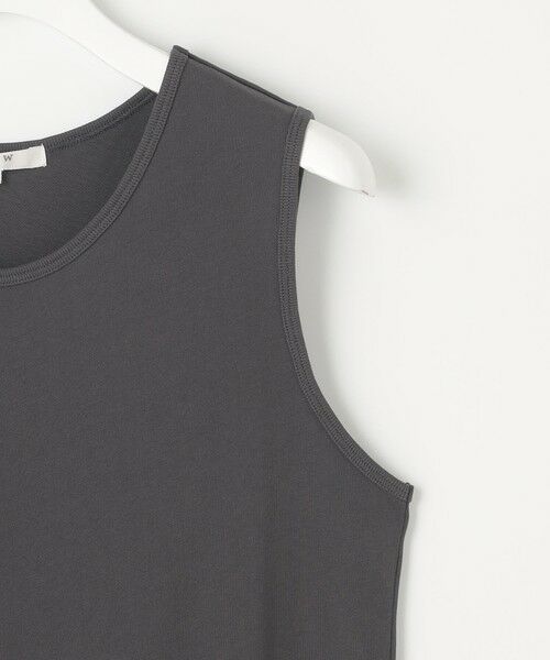 L size ONWARD(大きいサイズ) / エルサイズオンワード カットソー | 【SLOW/一部店舗限定】ライトツイストコットン レイヤード タンクトップ | 詳細11