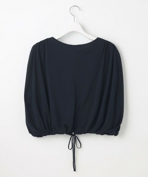 L size ONWARD(大きいサイズ) / エルサイズオンワード カットソー | 【SLOW/一部店舗限定】ファインゲージ ギャザー Tシャツ | 詳細10