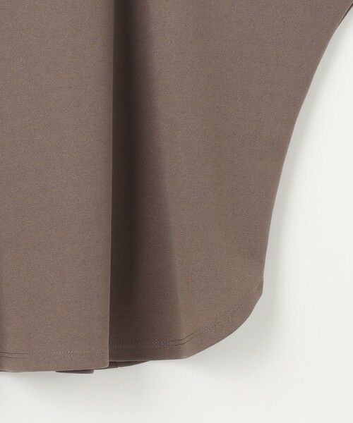 L size ONWARD(大きいサイズ) / エルサイズオンワード カットソー | 【前後着用・UVケア・洗える】2WAYジョーゼットジャージードルマン カットソー | 詳細11