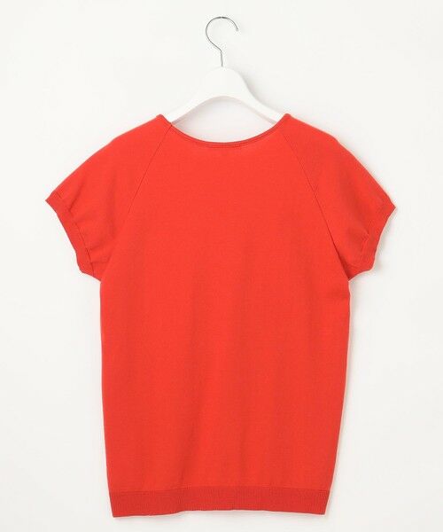 L size ONWARD(大きいサイズ) / エルサイズオンワード カットソー | 【洗える】ジョーゼットプリーツコンビ カットソー | 詳細10