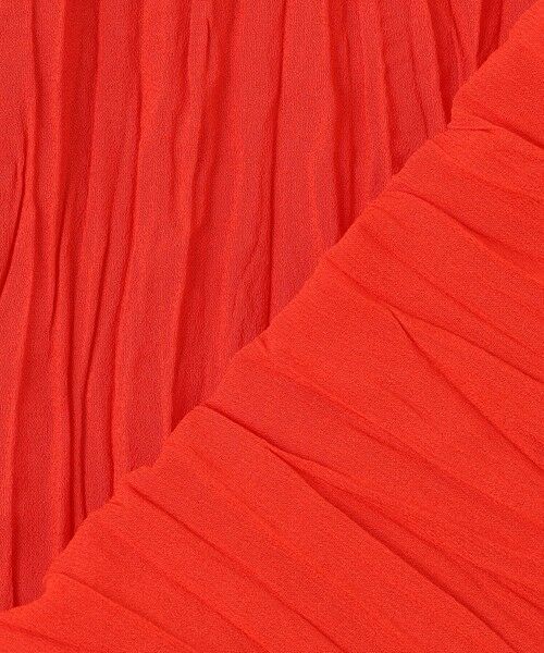 L size ONWARD(大きいサイズ) / エルサイズオンワード カットソー | 【洗える】ジョーゼットプリーツコンビ カットソー | 詳細11