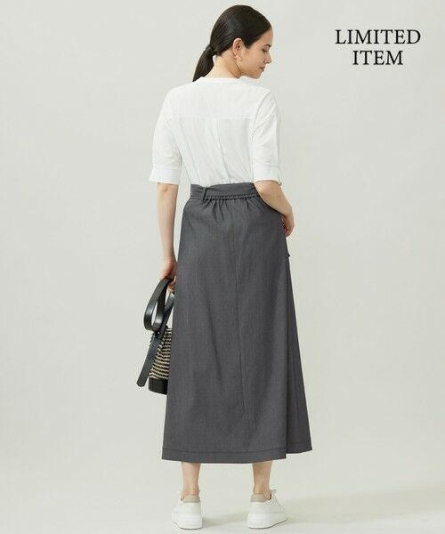 L size ONWARD(大きいサイズ) / エルサイズオンワード カットソー | 【WEB限定・洗える】サッカージャージー カットソー | 詳細2