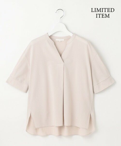 L size ONWARD(大きいサイズ) / エルサイズオンワード カットソー | 【WEB限定・洗える】サッカージャージー カットソー | 詳細5