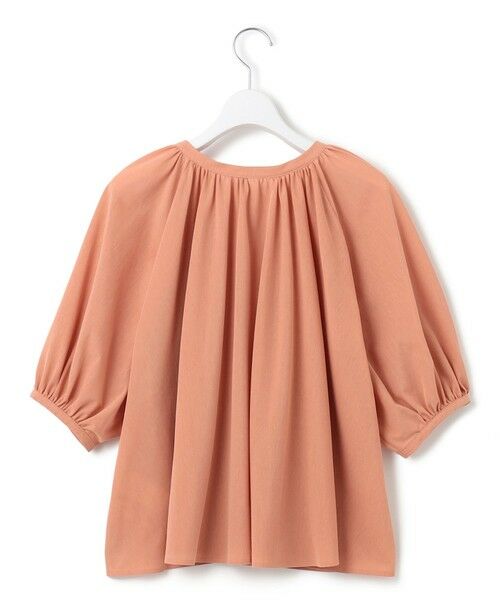 L size ONWARD(大きいサイズ) / エルサイズオンワード カットソー | 【洗える】クリアトリコットジャージー ティアードデザイン カットソー | 詳細10