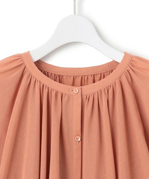 L size ONWARD(大きいサイズ) / エルサイズオンワード カットソー | 【洗える】クリアトリコットジャージー ティアードデザイン カットソー | 詳細11