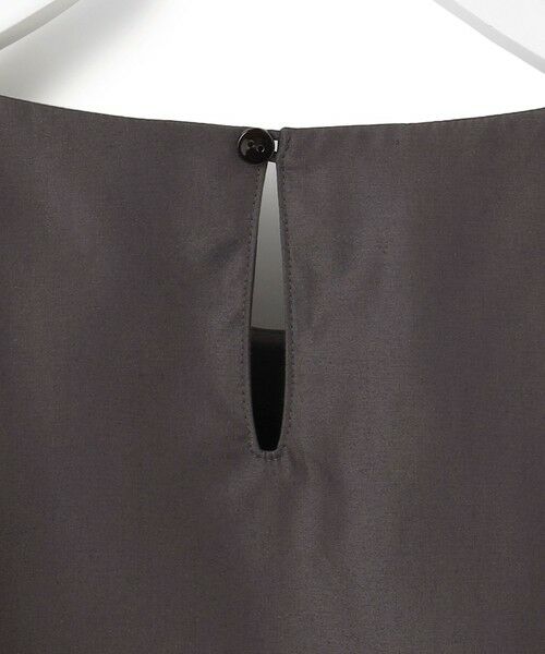 L size ONWARD(大きいサイズ) / エルサイズオンワード カットソー | 【汗じみ防止/洗える】スムースデザイン ラッフルカラー カットソー | 詳細13