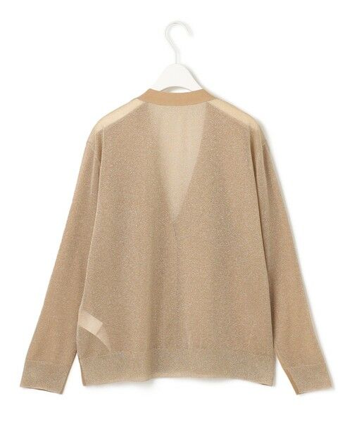 L size ONWARD(大きいサイズ) / エルサイズオンワード カーディガン・ボレロ | 【洗える】 マーセライズコットンシアー カーディガン | 詳細6