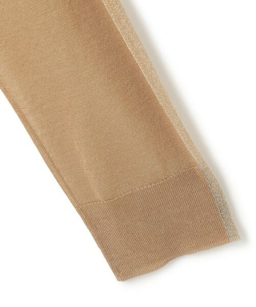 L size ONWARD(大きいサイズ) / エルサイズオンワード カーディガン・ボレロ | 【洗える】 マーセライズコットンシアー カーディガン | 詳細8