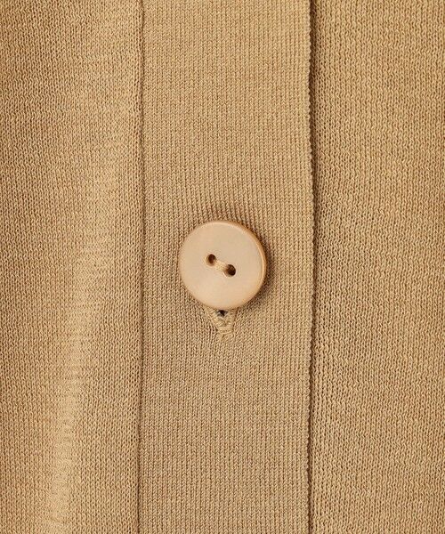 L size ONWARD(大きいサイズ) / エルサイズオンワード カーディガン・ボレロ | 【洗える】 マーセライズコットンシアー カーディガン | 詳細10