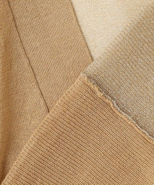 L size ONWARD(大きいサイズ) / エルサイズオンワード カーディガン・ボレロ | 【洗える】 マーセライズコットンシアー カーディガン | 詳細11