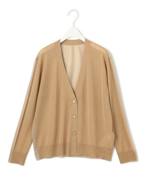 L size ONWARD(大きいサイズ) / エルサイズオンワード カーディガン・ボレロ | 【洗える】 マーセライズコットンシアー カーディガン | 詳細5