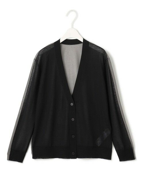 L size ONWARD(大きいサイズ) / エルサイズオンワード カーディガン・ボレロ | 【洗える】 マーセライズコットンシアー カーディガン | 詳細15